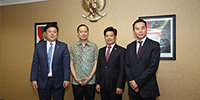 Gu Shaoming, together with Chinese enterprises to visit 9 ministries in Indonesia for cooperation.